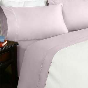   Egyptian Cotton Pillowcase Set, 300 TC, Solid Lavender: Home & Kitchen