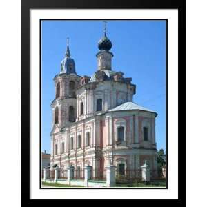 Church of the Resurrection, Russia Large 25x29 Framed and Double 