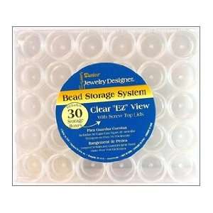  Darice JD Bead Storage System w/30 Containers: Home 