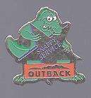 Outback Steakhouse Pin Crocodile Snappy Service Croc