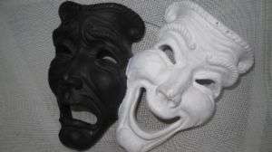 VINTAGE UNIVERSAL STATUARY MASK 1953  