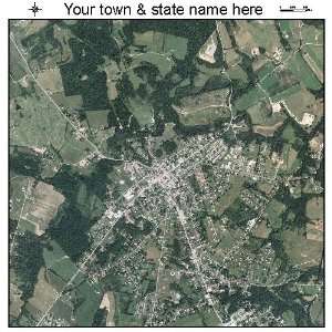  Aerial Photography Map of Carmichaels, Pennsylvania 2010 