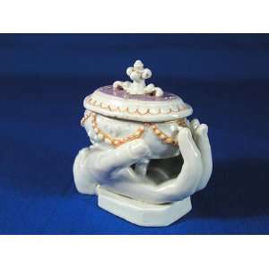  English Porcelain Miniature Box Toys & Games