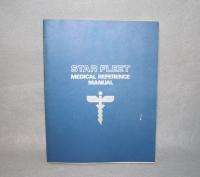 Star Trek Starfleet Medical Reference Manual 77 vintage  