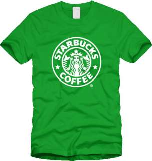 New STARBUCKS SHIRT logo coffee java mocha latte frappe cafe beanery S 