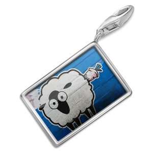 FotoCharms Sheep carrot, street art   Charm with Lobster 