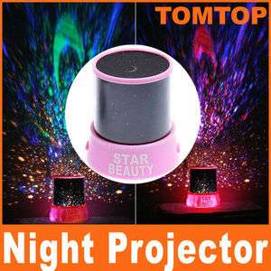 Star Sky Night Projector Flashing Colorful light Lamp  