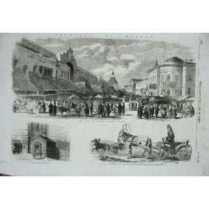  1856 Moscow Market Street Sentinel Telashca Drosky
