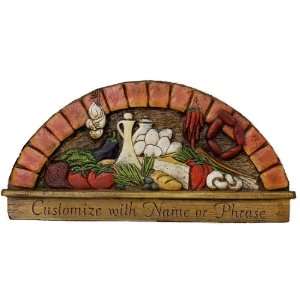  Customize this Italian and Tuscan Decor plaque