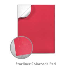  Starliner Colors Red Label Sheet   100/Package: Office 