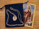 St. Maximilian Kolbe Saint Medal with 24 Inch Necklace