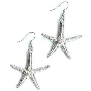  Starfish Earrings   Sea Star   Colorsilver Everything 