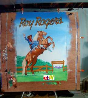 ROY ROGERS & TRIGGER THE HORSE PAINTING 3ft X 4ft 4  