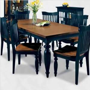   Reinisch Co. 60157 ColorTime Cafe Maspero Dining Table in Pirate Black