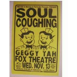 Soul Coughing handbill and poster Flat 