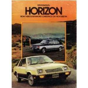    1979 PLYMOUTH HORIZON Sales Brochure Literature Book: Automotive