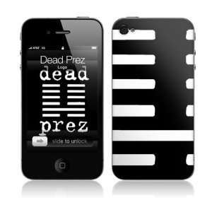    Music Skins MS DP10133 iPhone 4  Dead Prez  Logo Skin Electronics