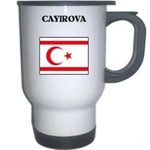  Northern Cyprus   CAYIROVA White Stainless Steel Mug 