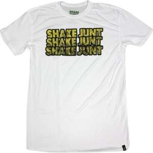 Shake Junt T Shirt: Aftershock [Large] White Premium:  