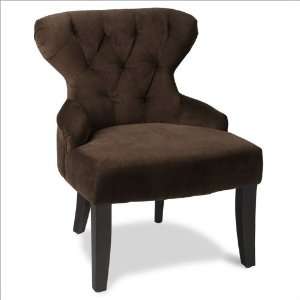  Avenue Six Curves Hour Glass Accent Chair By Office Star 