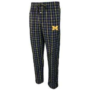   Michigan Wolverines Navy Blue Division Pajama Pants