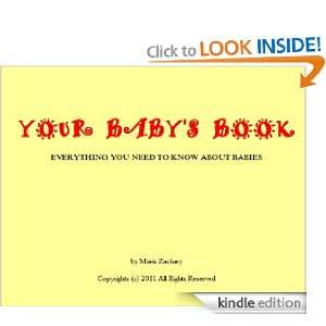 YOUR BABYS BOOK   EVERYTHING YOU NEED TO KNOW ABOUT BABIES Maria 