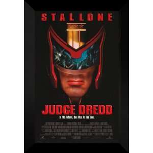  Judge Dredd 27x40 FRAMED Movie Poster   Style C   1995 