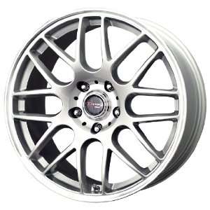  Drag DR 37 Silver Wheel (16x7/4x100mm): Automotive