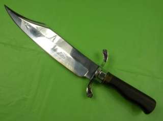 Reproduction By Carvel Hall Huge Bowie Fighting Knife  