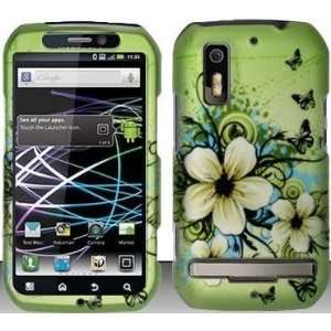  Green Hawaii Flowers Hard Snap On Case Cover Faceplate 