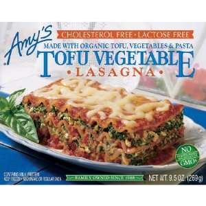 Amys Organic Tofu Vegetable Lasagna Grocery & Gourmet Food