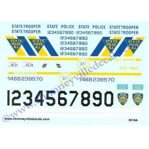   New York City   NYPD, New York State Police Decals