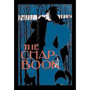  Chap Book Blue Lady 16X24 Canvas Giclee