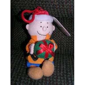  Snoopy Charlie Brown Christmas Plush Musical Clip on Toy 