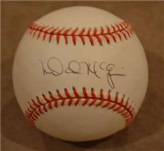 Mark McGwire Signed Autographed Official NL Baseball ST. LOUIS 