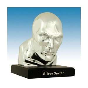 Alex Ross Silver Surfer Head Mini Bust: Toys & Games