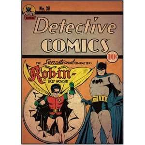  Batman w/Robin Peel & Stick Giant Comic Book Cover: Home 