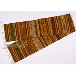  Southwest Zapotec Indian Table Runner 10x80 (i)