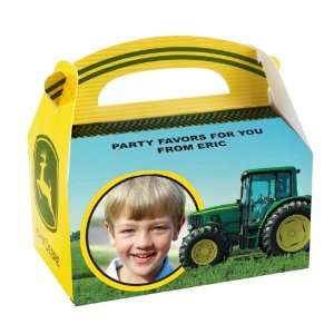  John Deere Personalized Empty Favor Boxes (8): Toys 