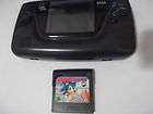   SEGA PORTABLE VIDEO GAME SYSTEM FAULTY DISPLAY AND SONIC THE HEDGEHOG