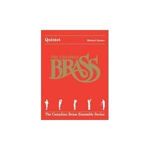  Quintet Brass Quintet Score & Parts Musical Instruments
