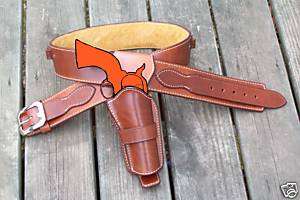   Leather Cowboy Fast Draw Western Holster & Belt, CFDA Basic  