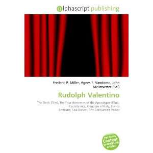  Rudolph Valentino (9786134265768) Books