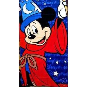  Sorcerer Mickey Mouse Beach Towel (Walt Disney World 