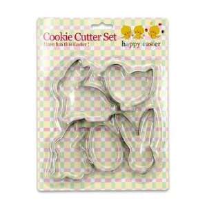   Piece Easter Metal Cookie Cutter Set Bunny Chick Egg: Toys & Games