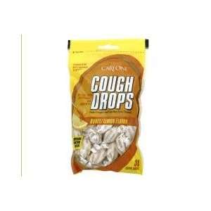  CareOne Cough Drops Honey Lemon   1 bag of 30 pieces 