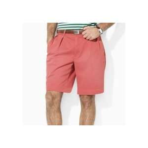  POLO GOLF Fairway Pleated Chino Short: Sports & Outdoors