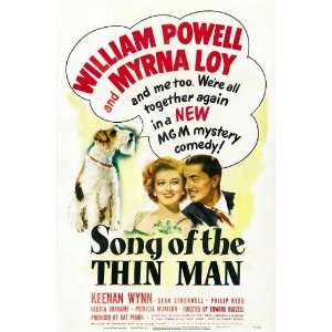  Song of the Thin Man Movie Poster (11 x 17 Inches   28cm x 