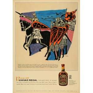 1959 Ad General Wine & Spirits Co. Chivas Regal Whisky   Original 