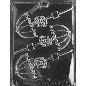  UMBRELLA LOLLY Baby Candy Mold Chocolate: Home & Kitchen